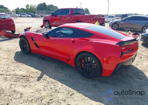2018 Chevrolet Corvette Grand Sport 2Lt z USA, uszkodzony, nr VIN 1G1YY2D7XJ5102045